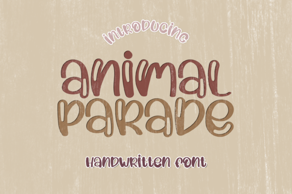 Animal Parade Font: A Bold Choice for Designers
