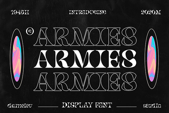 Armies: A Bold Typeface for Creative Projects