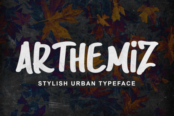 Arthemiz: Bold Display Font for Creative Web Design