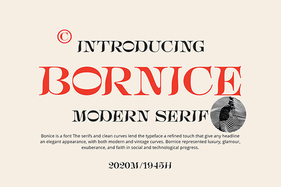 Bornice: A Bold Display Font for Web Design