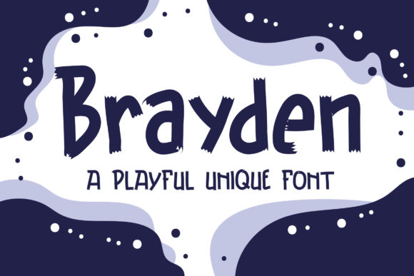 Brayden: A Bold Display Font