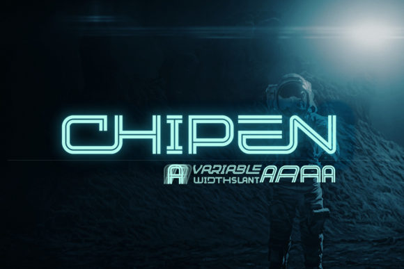 Chipen: A Bold Display Font for Modern Design