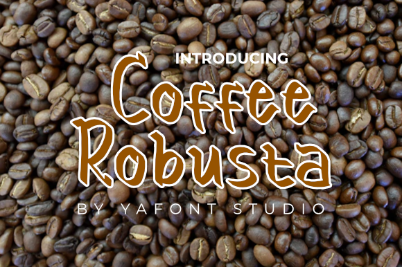 Coffee Robusta: A Bold Display Font