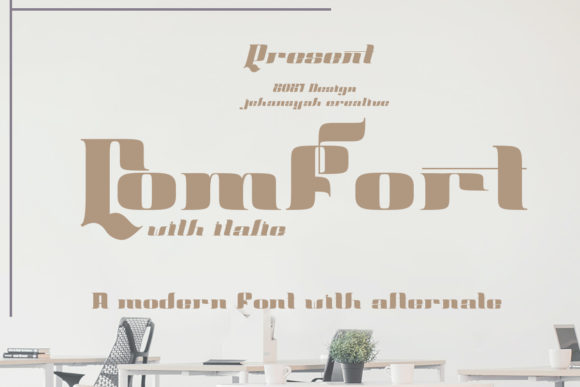 Comfort: A Font for Business Brilliance