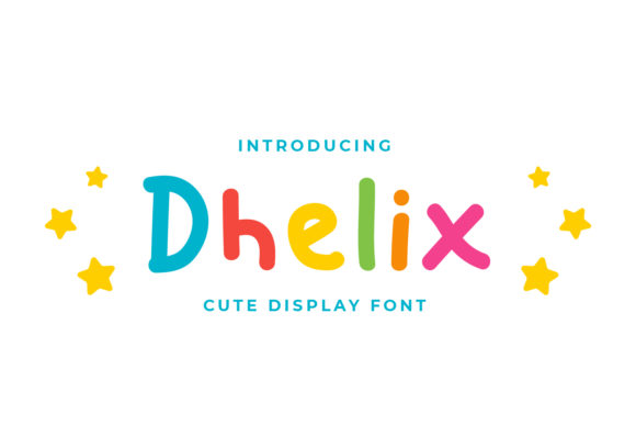 Dhelix: A Playful Display Font