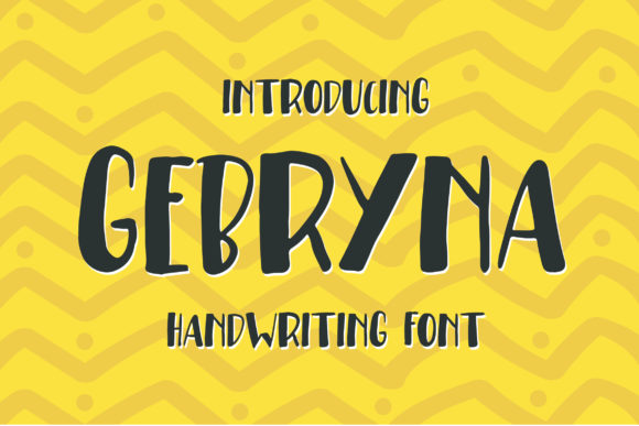 Gebryna: A Bold Display Font for Web Design