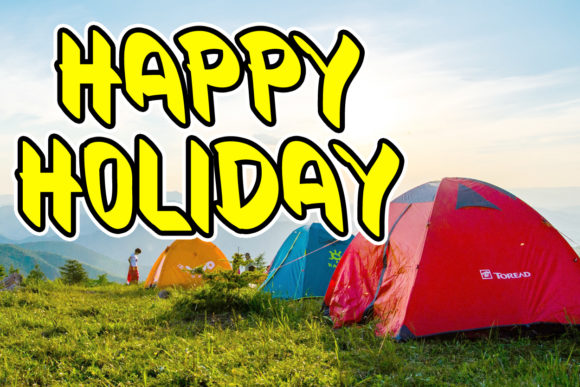 Happy Holiday Font for Creative Projects