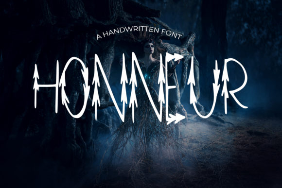 Honneup: A Bold Display Font