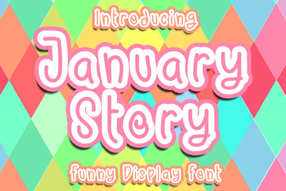 January Story Font for Web Design