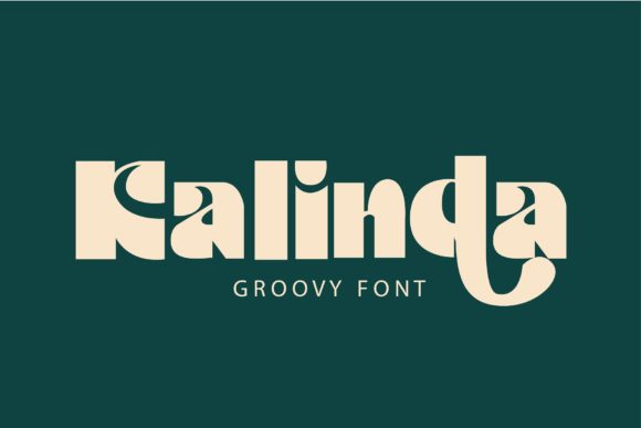 Kalinda: A Bold Display Font for Creative Projects