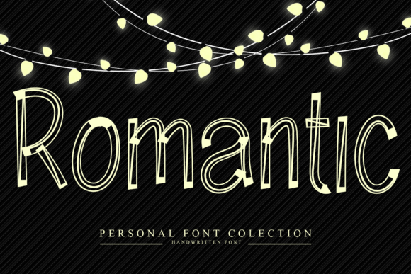 Romantic Font for Web Design
