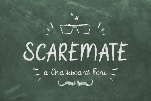 Scaremate: A Bold Display Font for Web Design