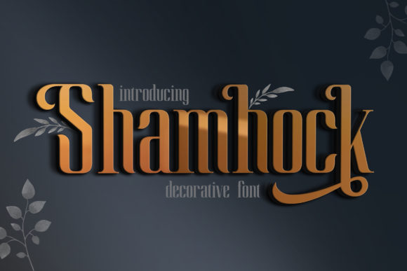 Shamhock: Bold Font for Impactful Campaigns