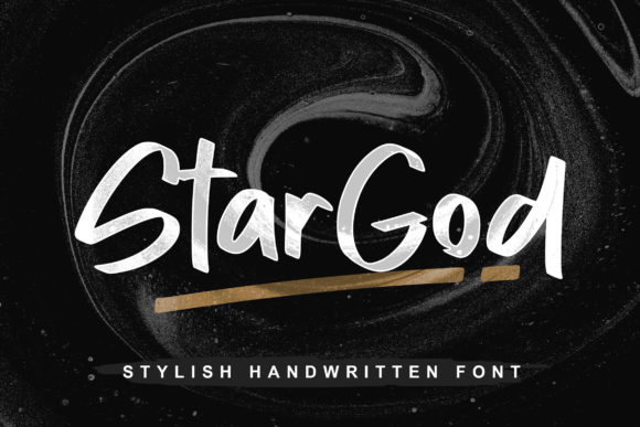 Stargod: A Bold Display Font for Creative Makers