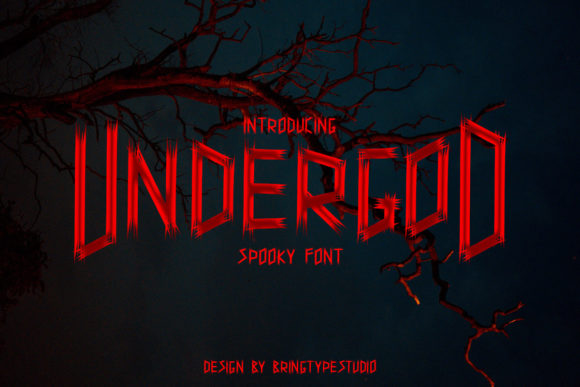 Undergod Font: Bold & Dramatic