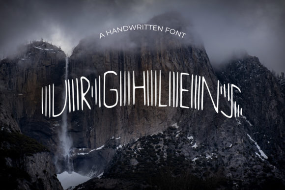 Urghlens: A Unique Display Font for Creative Projects